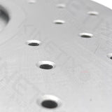 FOR BMW 1 SERIES 123d M SPORT FRONT DRILLED BRAKE DISCS BREMBO PADS WIRE 330mm