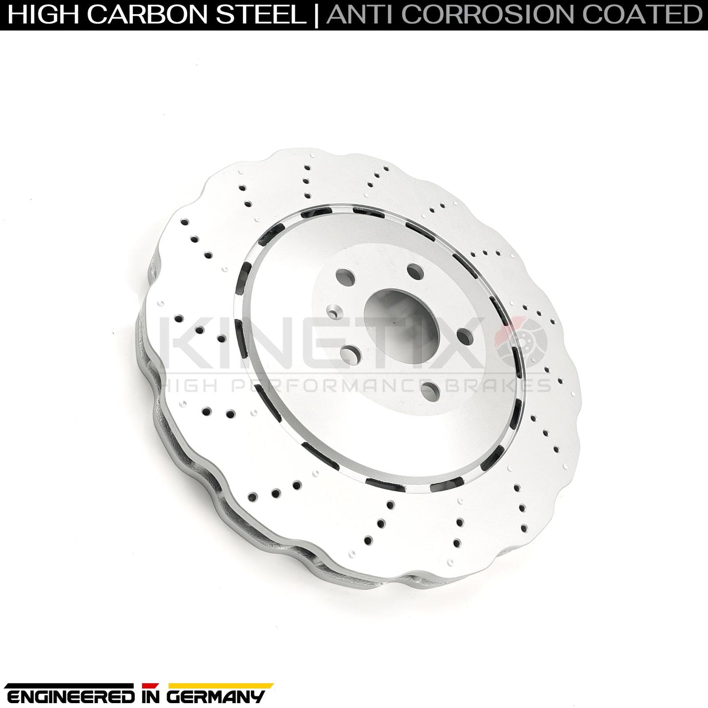 AUDI RSQ3 RS Q3 (2013-2018) CROSS DRILLED FRONT REAR BRAKE DISCS 365mm 310mm