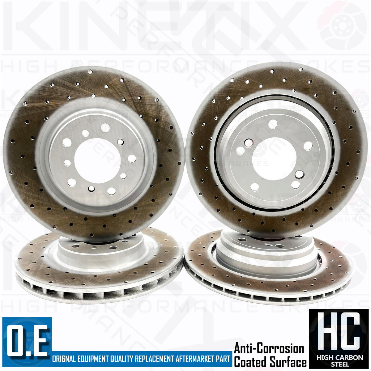 FOR BMW M3 E46 FRONT REAR BRAKE DISCS BREMBO PADS WIRES HAND BRAKE SHOES KIT