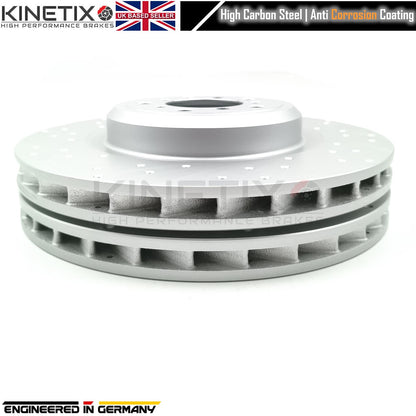 FOR BMW 1M E82 M3 E90 E92 E93 FRONT BRAKE DISCS TEXTAR OEM PADS & SENSORS 360mm