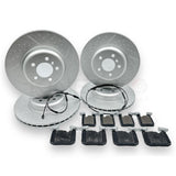 FOR BMW 330i 335i 430i 435i 340i 440i FRONT REAR BRAKE DISCS PADS 370m 345m