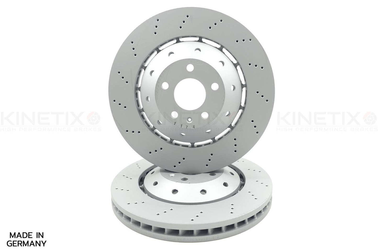 FOR AUDI R8 4.2 FSI 5.2 FSI 2007-2021 DRILLED FRONT REAR BRAKE DISCS 365mm 356mm