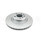 FOR BMW 118i M SPORT REAR DIMPLED GROOVED BRAKE DISCS MINTEX PADS SENSOR 345mm