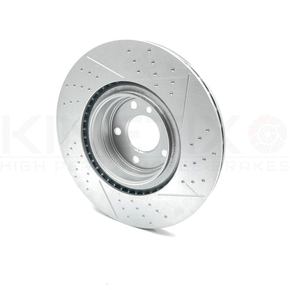 FOR BMW F33 425d M SPORT FRONT REAR BRAKE DISCS TEXTAR PADS SENSORS 340mm 345mm