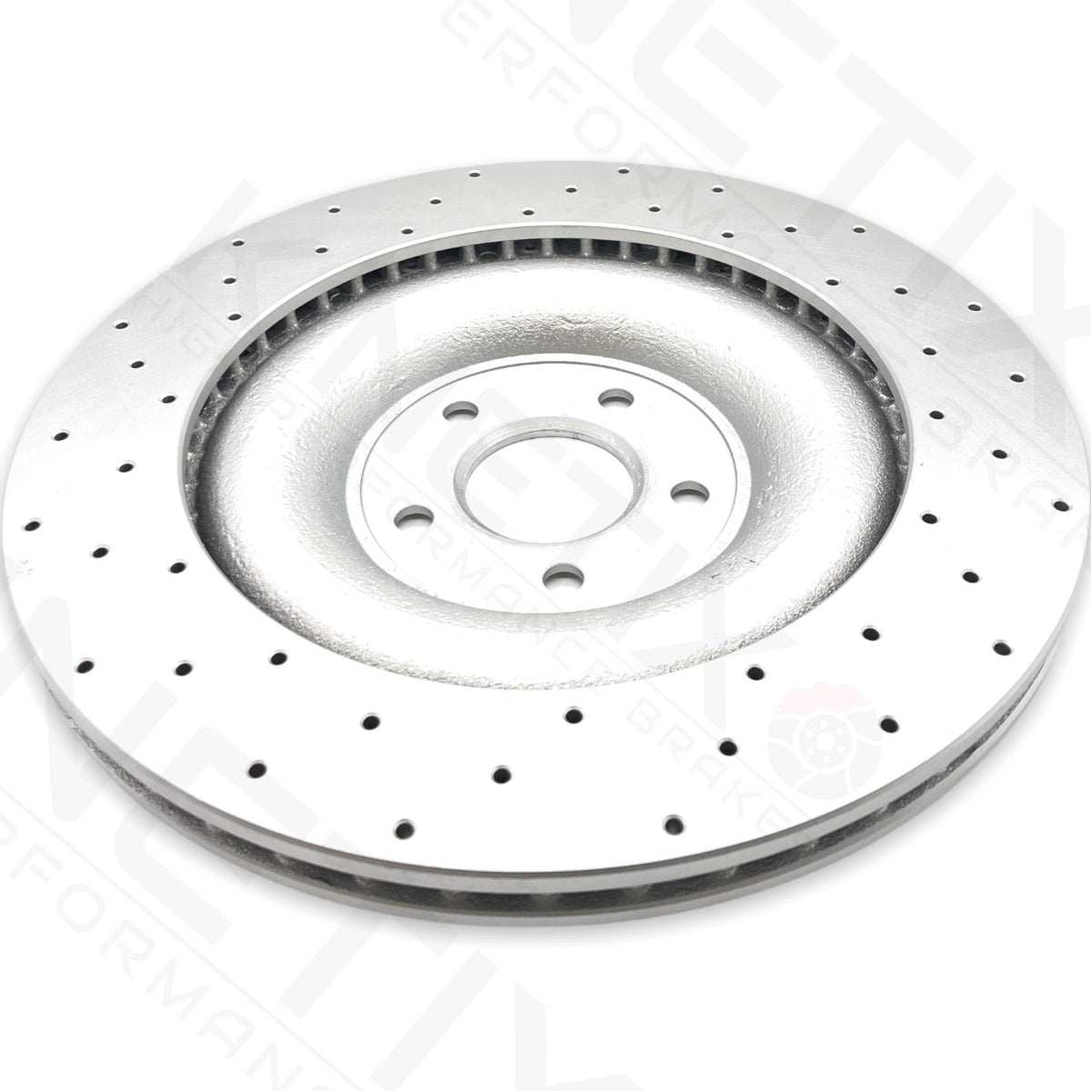 FOR JAGUAR F-TYPE 5.0 SVR FRONT REAR DRILLED PERFORMANCE BRAKE DISCS 380mm 376mm