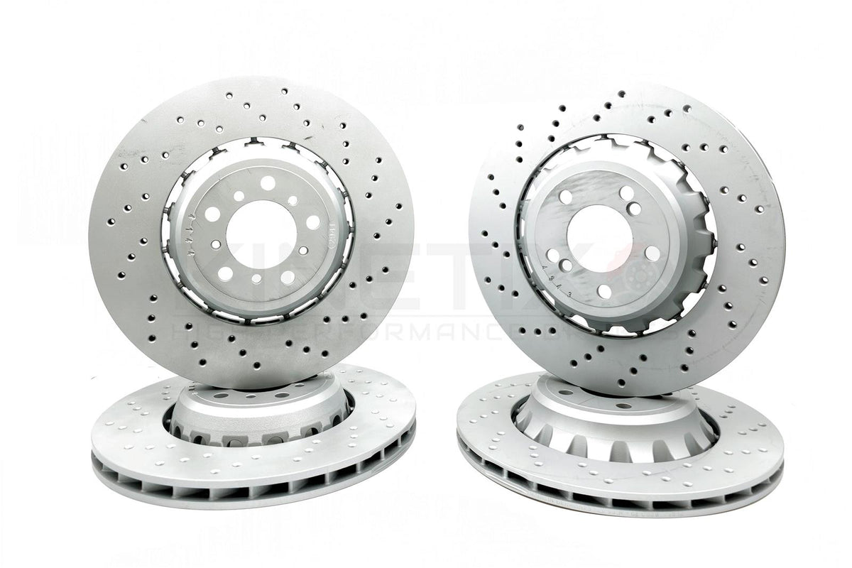 FOR BMW M4 G82/G83 Competition FRONT REAR BRAKE DISCS PADS & WEAR WIRE SENSOR LEADS 380mm 370mm