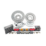 FOR AUDI RS3 8P 11-12 FRONT REAR BRAKE DISCS PADS SENSOR 370mm 310mm 8P0615301C