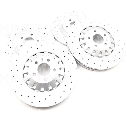 FOR AUDI SQ5 TDI TFSI (FYB FYT) FRONT REAR BRAKE DISCS PADS SENSORS 375mm 330mm