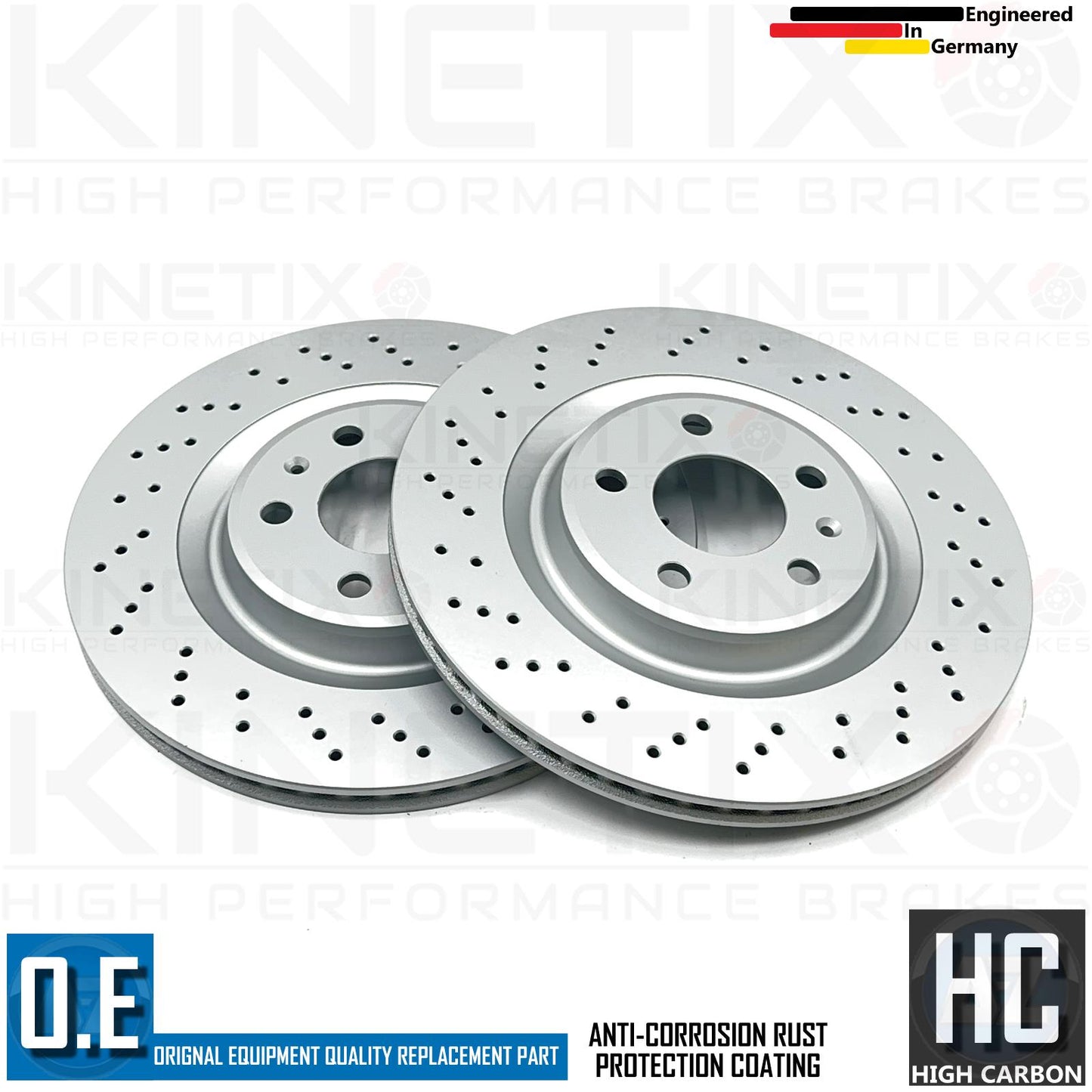 FOR AUDI S5 4.2 V8 FRONT REAR CROSS DRILLED BRAKE DISCS APEC BRAKE PADS FR RR