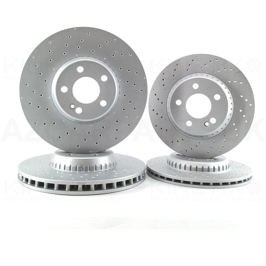 FOR MERCEDES CLE180 CLE200 CLE220d CLE300 CLE300e FRONT REAR BRAKE DISCS 342mm 300mm
