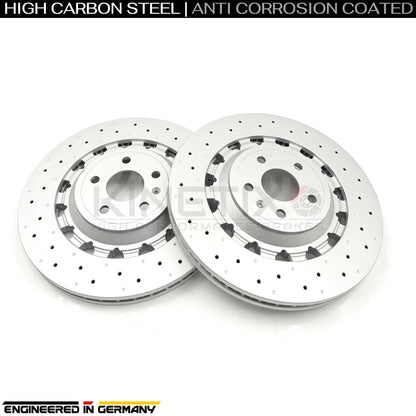 FOR AUDI RS3 8V 2017-2020 FRONT REAR BRAKE DISCS 8V0615301R 370mm 310mm