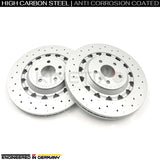 FOR AUDI RS3 8V 2017-2020 FRONT BRAKE DISCS PERFORMANCE PADS 8V0615301R 370mm
