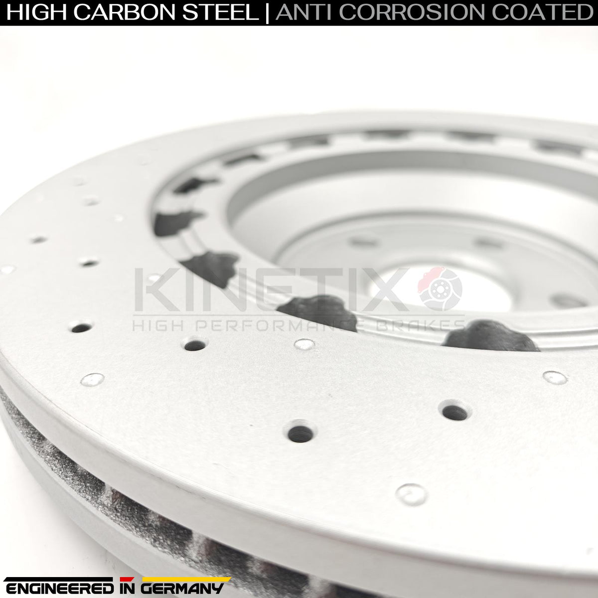 FOR AUDI RS3 8V 2017-2020 FRONT BRAKE DISCS PERFORMANCE PADS 8V0615301R 370mm