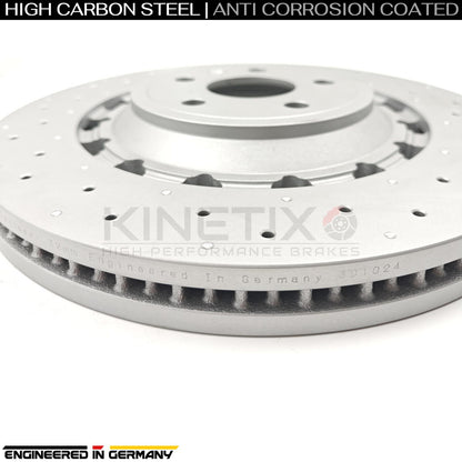 FOR AUDI RS3 8V 2017-2020 FRONT REAR BRAKE DISCS 8V0615301R 370mm 310mm