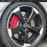 FOR AUDI RS3 8V 17-20 FRONT BRAKE DISCS TEXTAR PADS 370mm X 34mm 8V0615301R