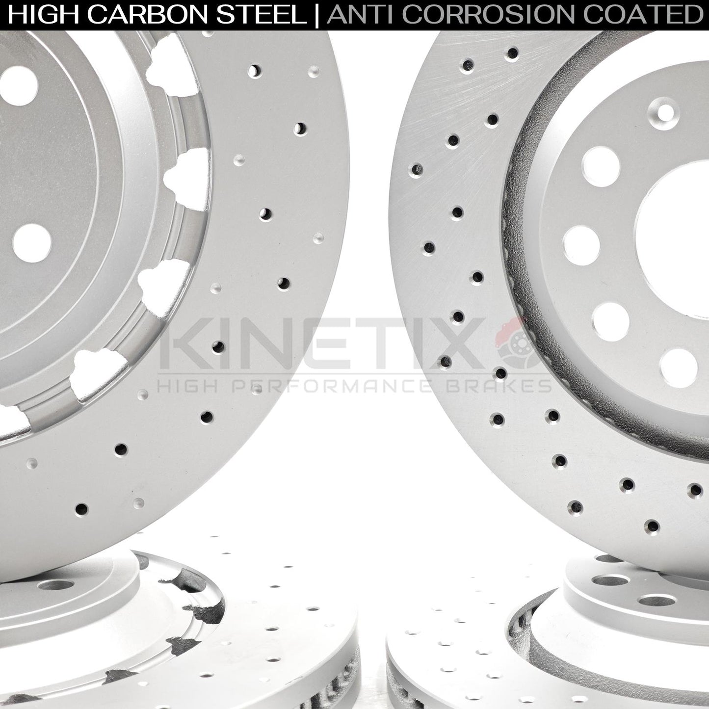 FOR AUDI RS3 8V 2017-2020 FRONT REAR BRAKE DISCS 8V0615301R 370mm 310mm