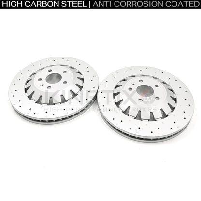 AUDI RS3 8V 17-2020 FRONT REAR BRAKE DISCS 8V0615301C 8V0615301S 370mm 310mm