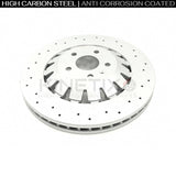 FOR AUDI RS3 8V 17-20 FRONT REAR BRAKE DISCS BREMBO PADS 8V0615301S 370mm 310mm