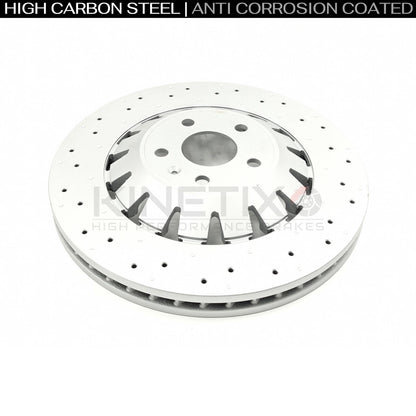 FOR AUDI RS3 8V 17-2020 FRONT BRAKE DISCS 370mm 8V0615301S 8V0615301C 8V0615301P