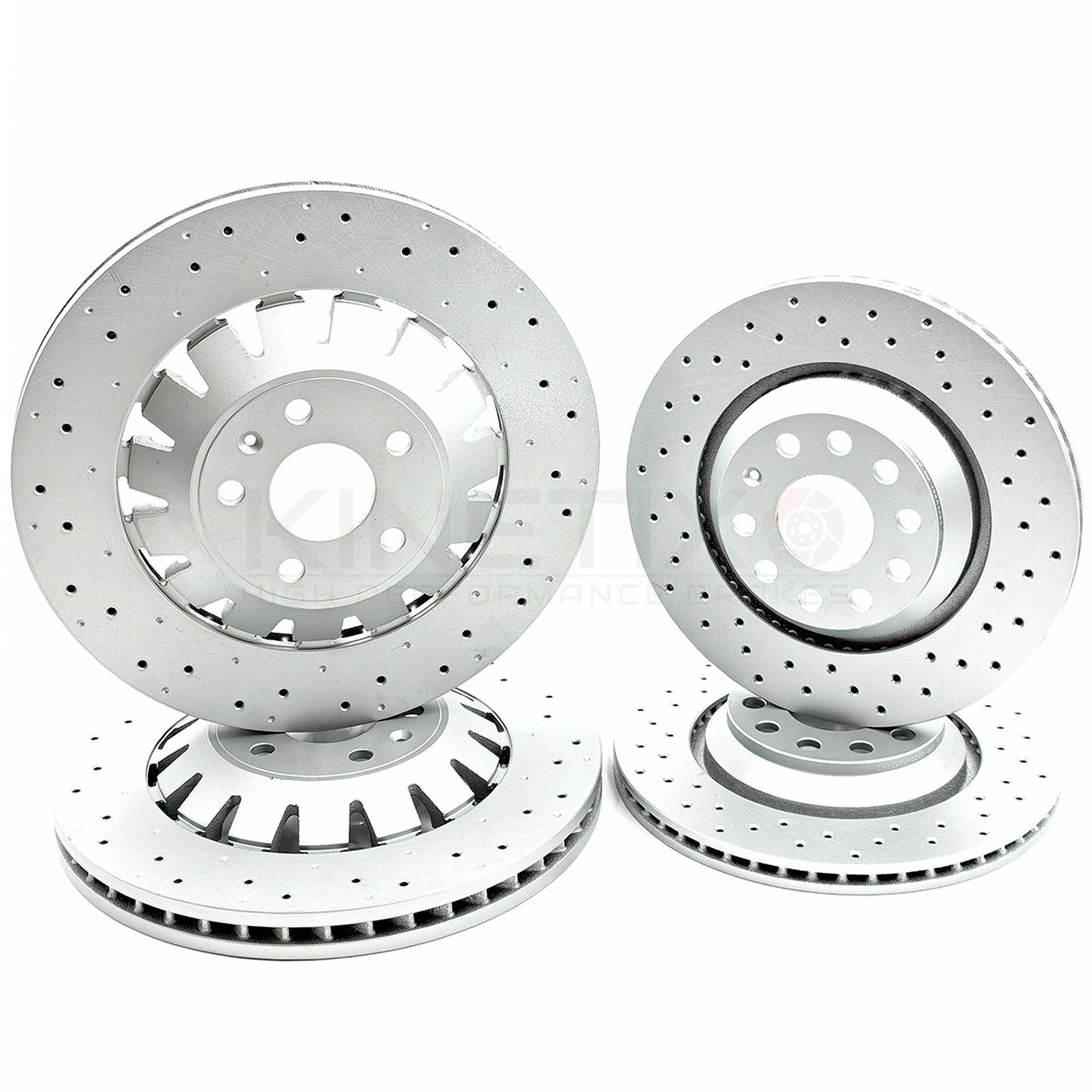 AUDI RS3 8V FRONT REAR BRAKE DISCS PADS 8V0615301C 8V0615301S 370mm/310mm