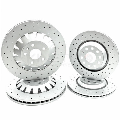 AUDI RS3 8V FRONT REAR BRAKE DISCS PADS 8V0615301C 8V0615301S 370mm/310mm