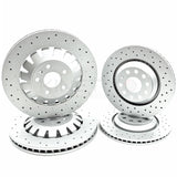 FOR AUDI RS3 8V FRONT REAR BRAKE DISCS PADS 8V0615301C 8V0615301S 370mm/310mm