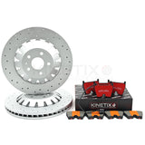FOR AUDI RS3 8V 2017-2020 FRONT BRAKE DISCS PERFORMANCE PADS 8V0615301S 370mm