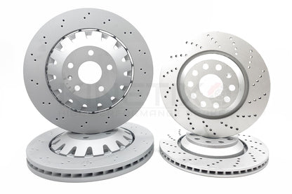 FOR AUDI RS3 8V 15-20 FRONT REAR BRAKE DISCS TEXTAR PADS 370mm 310mm 8V0615301S