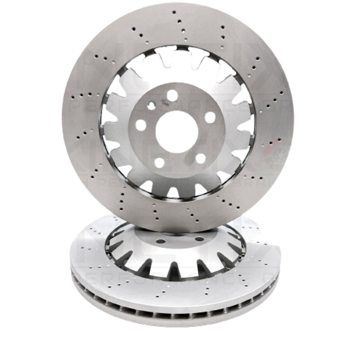 FOR AUDI RS3 8V FRONT REAR CROSS DRILLED HIGH CARBON BRAKE DISCS 370mm 310mm