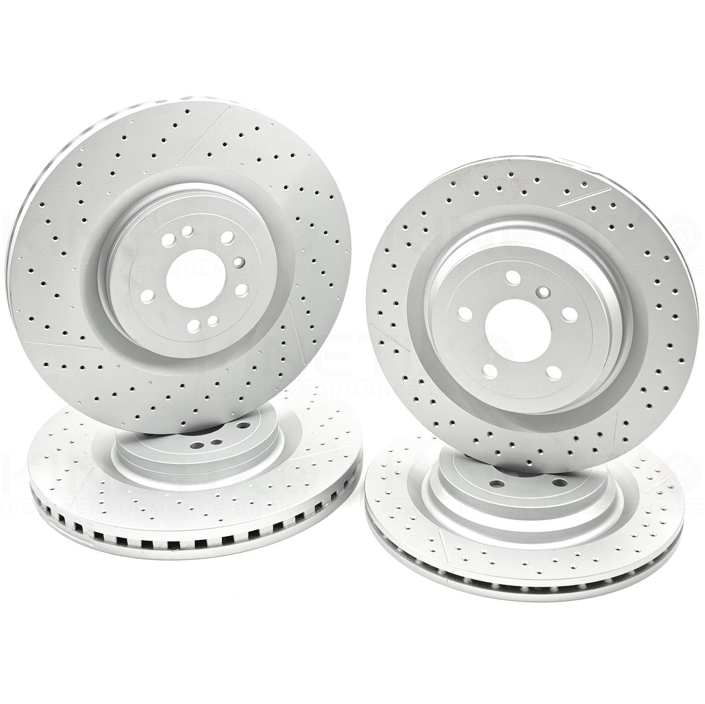 FITS MERCEDES GL63 GLE63 ML63 63 AMG FRONT REAR BRAKE DISCS PADS 390mm 345mm SET