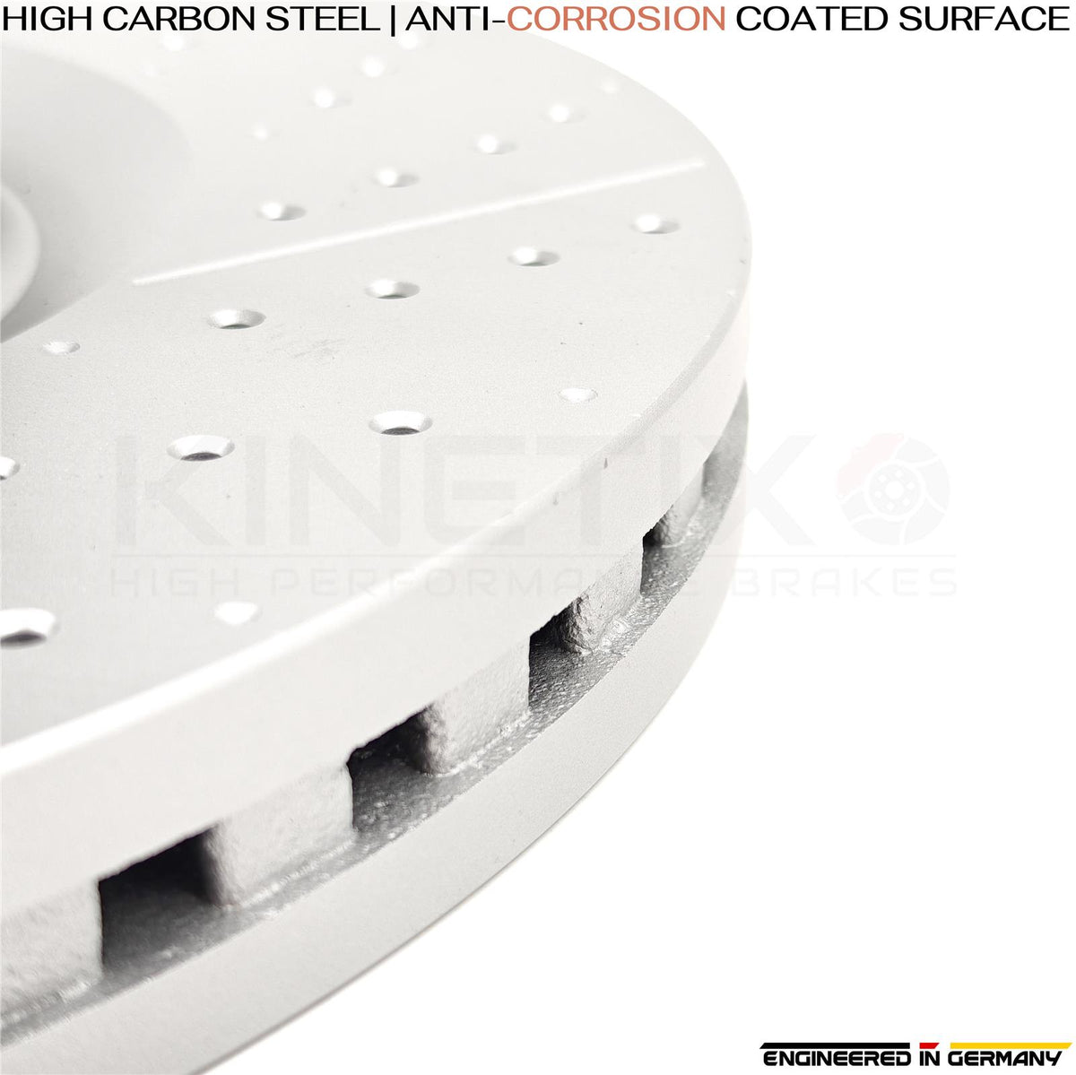 FOR MERCEDES GL63 GLE63 ML63 AMG FRONT DRILLED GROOVED BRAKE DISCS PADS 390mm