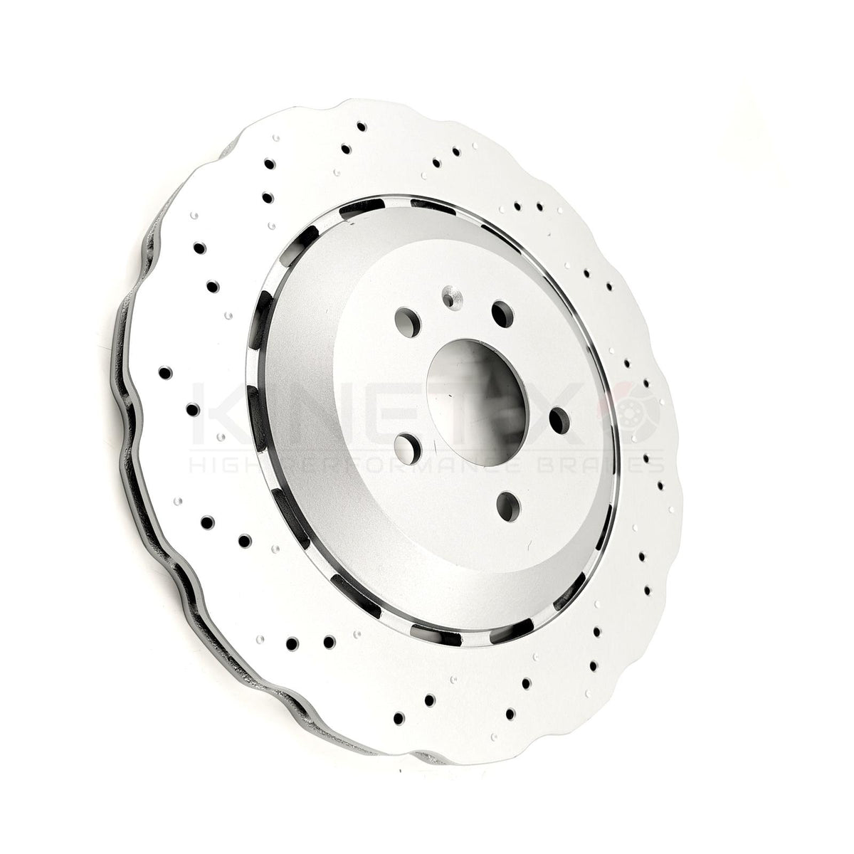 FOR AUDI RS6 C7 (2013-2018) WAVED REAR BRAKE DISCS TEXTAR PADS 356mm X 22mm