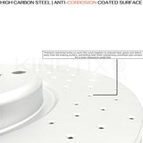 FOR BMW X5M X6M 4.4 E70 E71 E72 DRILLED FRONT BRAKE DISCS PADS SENSOR WIRE 395mm