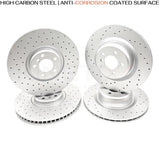 FOR BMW X5M X6M 4.4 E70 E71 E72 FRONT REAR BRAKE DISCS PADS SENSORS 395mm 385mm