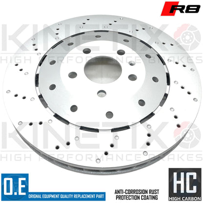 FOR LAMBORGHINI GALLARDO HURACAN REAR BRAKE DISCS APEC PADS WIRE SENSOR 356mm