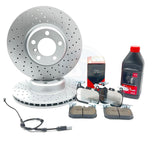 FOR BMW M135i M140i M235i M240i UPGRADE FRONT BRAKE DISCS BREMBO XTRA PADS WIRE