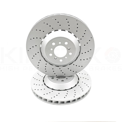 FOR BMW M5 M6 FRONT REAR BRAKE DISCS TEXTAR PADS WIRE SENSORS 400mm 396mm