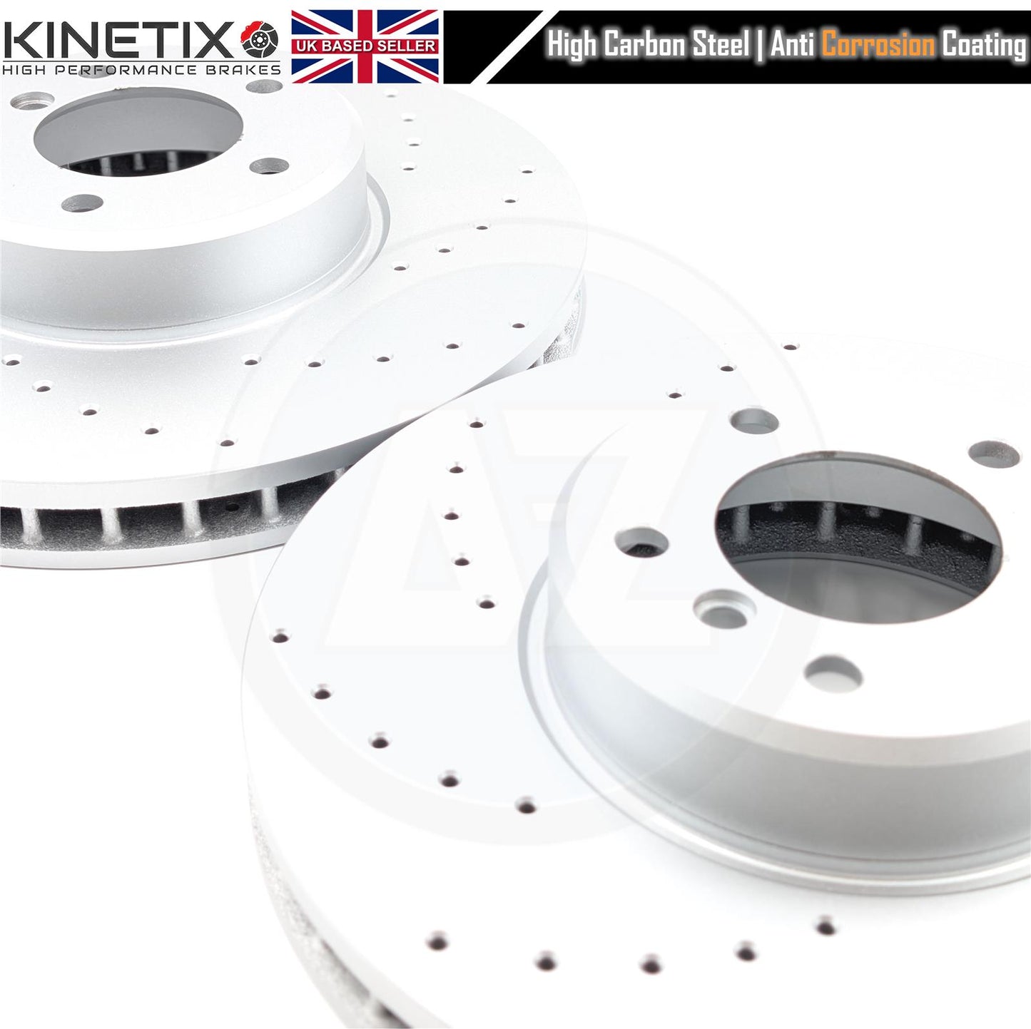 FOR BMW 535d 550i 635d 650i DRILLED FRONT REAR BRAKE DISCS PADS WIRE SENSORS