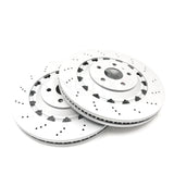 FITS CUPRA ATECA FORMENTOR LEON FRONT BRAKE DISCS PADS SENSORS 370mm 8J0615301F