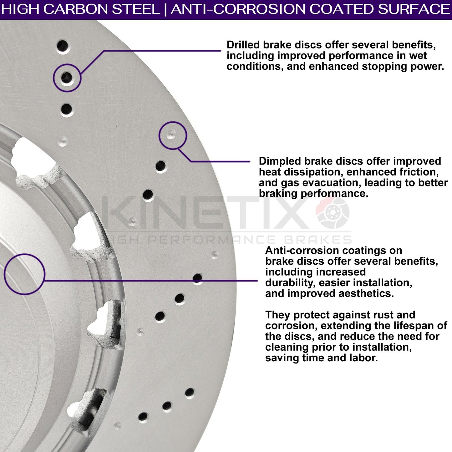 FOR AUDI TTRS CUPRA LEON ATECA FORMENTOR FRONT BRAKE DISCS 370mm 8J0615301K/E/F