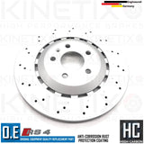 FOR AUDI RS4 B8 REAR BRAKE DISCS BREMBO PADS SENSOR 330mm 8K0615601G 2012-2015