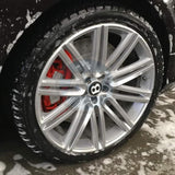 FOR BENTLEY CONTINENTAL GT FRONT CROSS DRILLED PERFORMANCE BRAKE DISCS 405mm