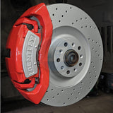 FOR BENTLEY CONTINENTAL FLYING SPUR 6.0 FRONT DRILLED BRAKE DISCS PAIR 405mm