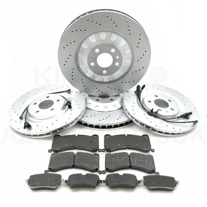 FOR AUDI SQ8 E-TRON SQ8 SPORTBACK E-TRON FRONT REAR BRAKE DISCS PADS 400mm 350mm