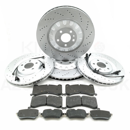 FOR AUDI SQ8 E-TRON SQ8 SPORTBACK E-TRON FRONT REAR BRAKE DISCS PADS 400mm 350mm