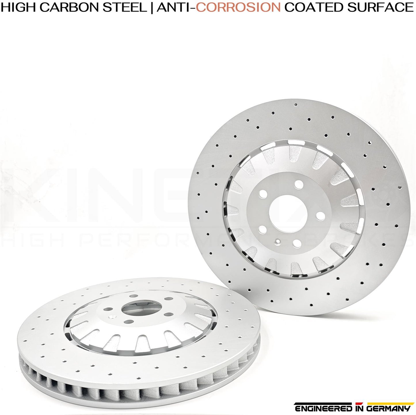 FOR AUDI SQ8 E-TRON SQ8 SPORTBACK E-TRON FRONT REAR BRAKE DISCS PADS 400mm 350mm
