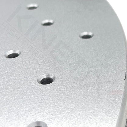 FOR AUDI A8 S6 S7 S8 FRONT DRILLED PREMIUM KINETIX BRAKE DISCS PAIR 400mm