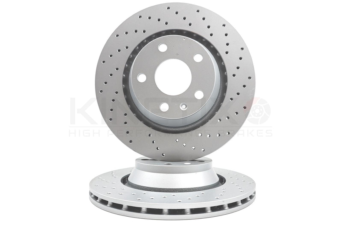 FOR AUDI TTRS TT RS 09-14 FRONT REAR BRAKE DISCS BREMBO PADS SENSORS 370mm 310mm