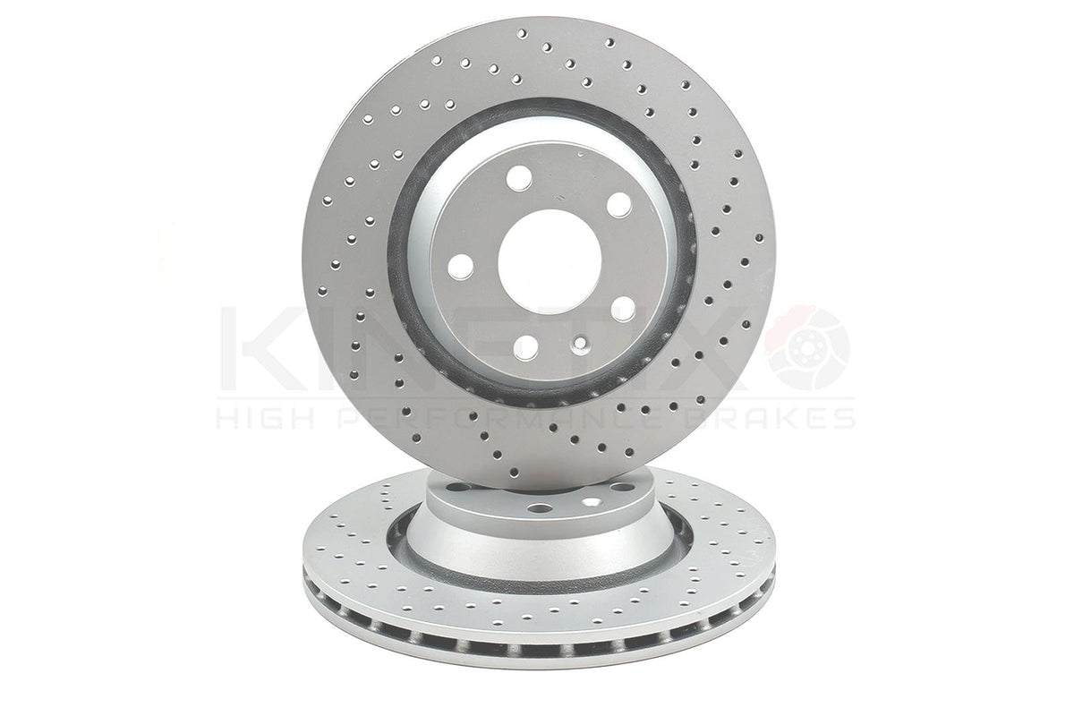 FOR AUDI TTRS TT RS 09-14 FRONT REAR BRAKE DISCS BREMBO PADS SENSORS 370mm 310mm