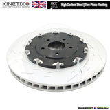 FITS NISSAN GTR GT-R R35 TWO PIECE FLOATING FRONT BRAKE DISCS BREMBO PADS 390mm